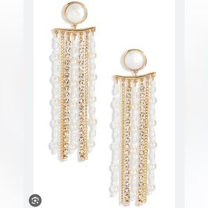 Mignonne Gavigan Freshwater Pearl Chandelier Earrings